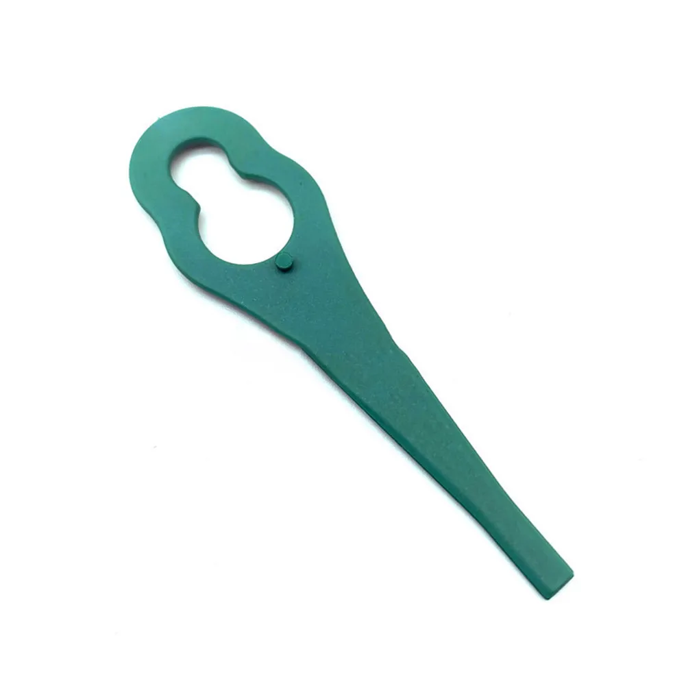 

100 шт., пластиковые режущие лезвия для газонокосилки, длина 72 мм