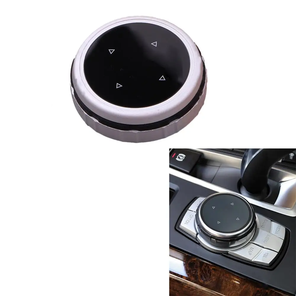 

Мультимедийная Кнопка Idrive для модификации крышки ручки крышки для Bmw X1 / X3 / X5 / X6 (Arrow)