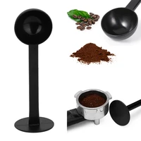 2 in 1 espresso coffee tamper measuring spoon scoop with stand manual coffee beans mills press coffee grinder powder spoon