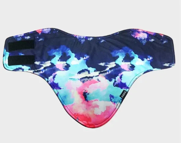 Детская флисовая камуфляжная Лыжная маска с рисунком детские нагрудники