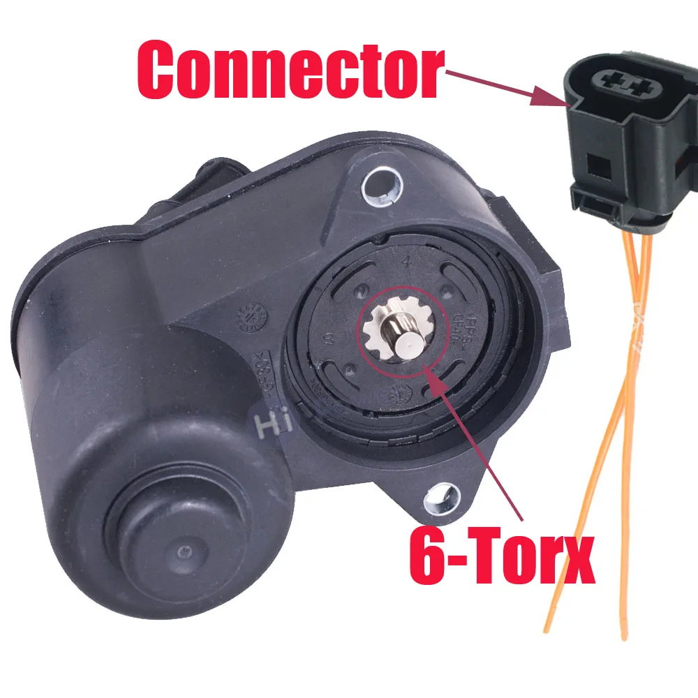 Серводвигатель заднего тормоза 6/12 Torx 3C0998281A для VW Passat B6 CC Tiguan Audi 3C0998281B 32330208 |