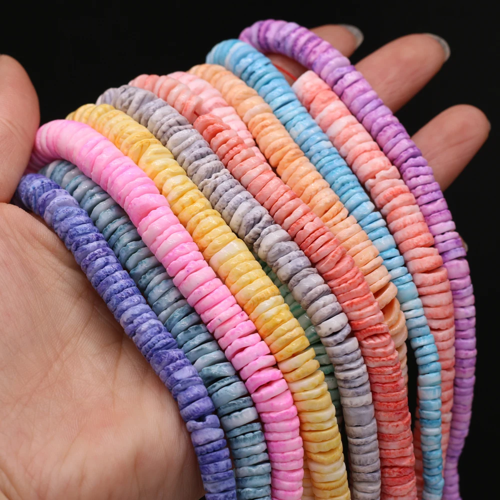 

Natural Shell Beads Gravel spacers 4-8mm 45cm for DIY Jewelry Making Necklace Earrings Accessories High Quality Gift