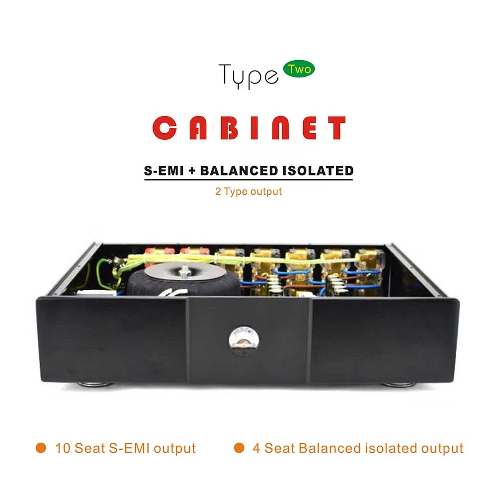 Hi Fi F30A корпус типа два S EMI + Сбалансированный изолированный блок питания