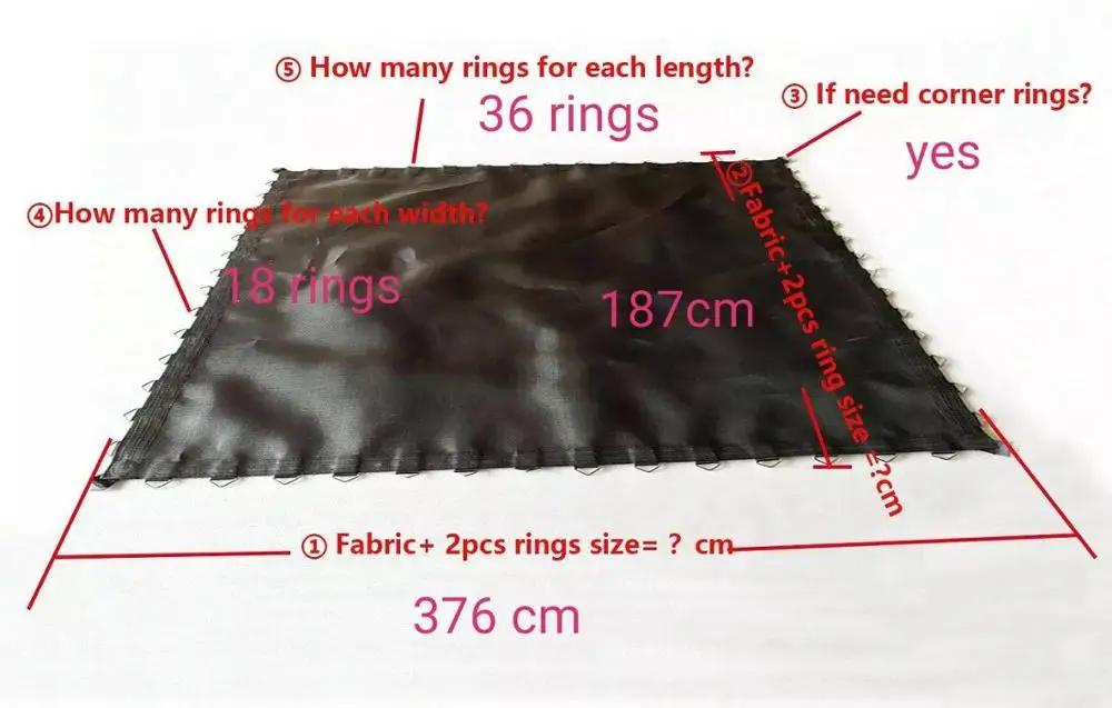 400*160 см по индивидуальному дизайну отличного эластичность батутная ткань