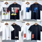 Хлопковая футболка Dsquared2, Классическая, мужская, женская, с круглым вырезом и надписью, с коротким рукавом, в стиле хип-хоп, 1964