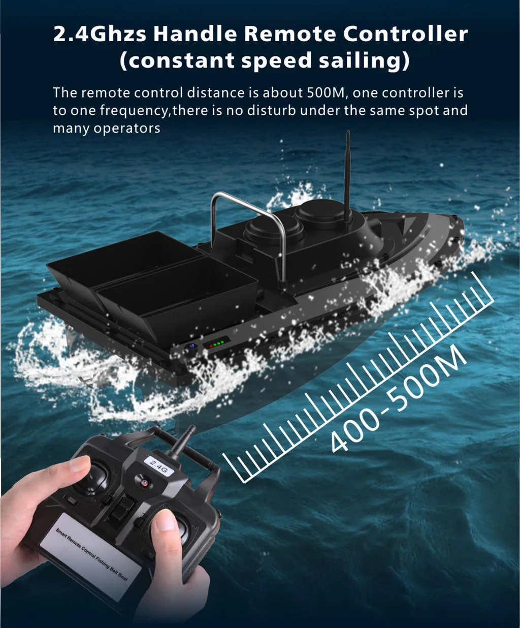 радиоуправляемая лодка с дв