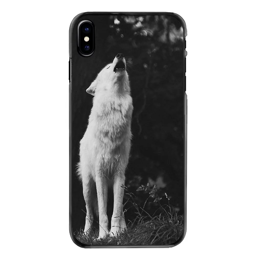 Чехлы для телефонов Игры престолов Spirit Animal Snow White Wolf Iphone 4 4s 5 5S 5C SE 6 6S 7 8 Plus X XR XS Max iPod