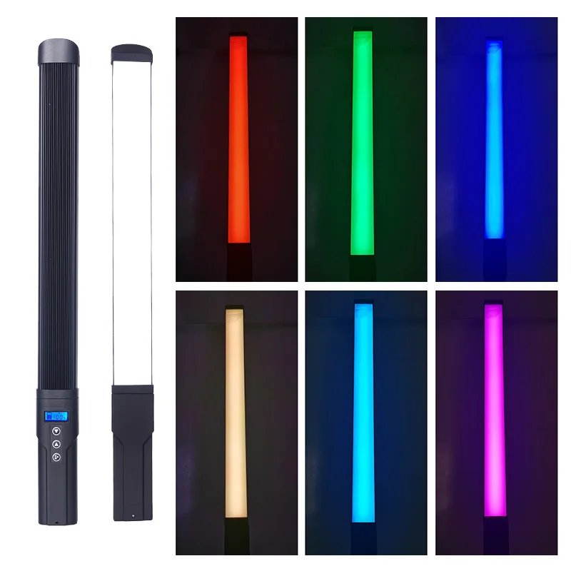 Фотографический заливка светильник RGB Цвет Фул Портативный ручной Внешний видео
