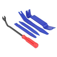 5Pcs Door Clip Panel Removal Tool Audio Video Instrument Panel Removal and Installation Steps Pry Tool Plastic Trim Repair Tool