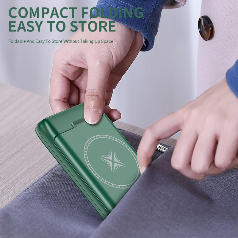 pinzheng 10000mah 22 5w fast charging power bank for iphone 10w wireless charging powerbank portable external battery charger free global shipping