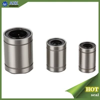 10pcslot lm8uu lm10uu lm16uu lm6uu lm12uu lm3uu linear bushing 8mm cnc linear bearings for rods liner rail linear shaft parts
