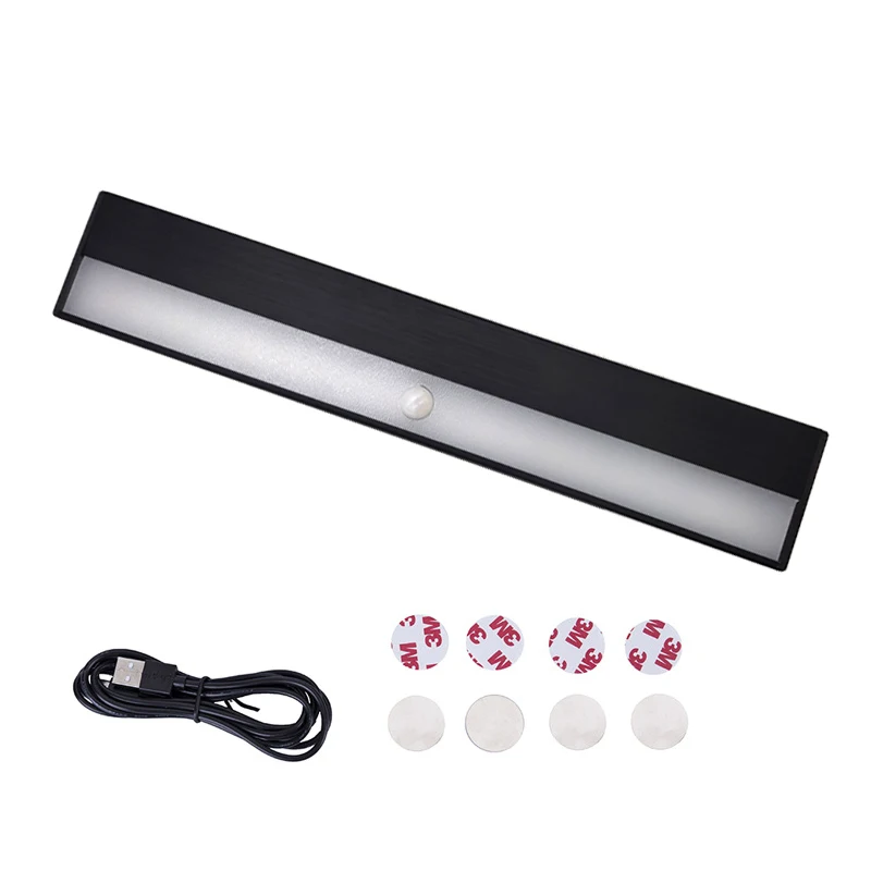 Длинный светильник с датчиком движения ночник регулируемой яркостью и сенсорным