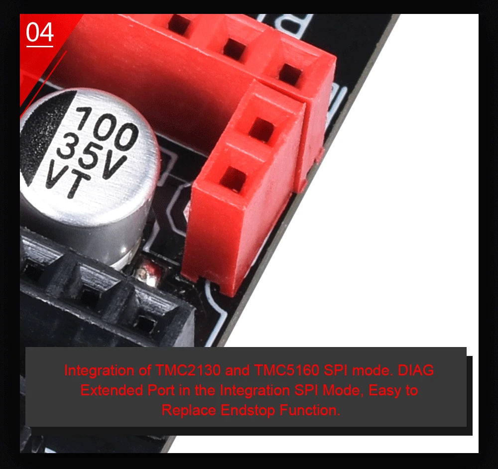 BIGTREETECH SKR E3 DIP V1.1 плата управления 32 бит рычаг для TMC5160 TMC2130 SPI TMC2208 UART для Ender 3 3D-принтер плата SKR V1.3