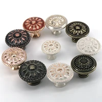 1pc new luxury decorative zinc alloy drawer knobs bedroom furniture handles and knobs european cabinet cupboard closet pulls