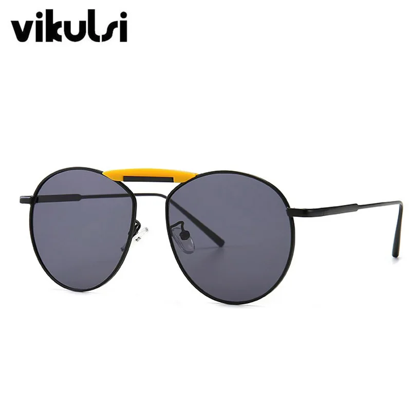 Очки солнцезащитные женские зеркальные авиаторы круглые большие UV400|Женские