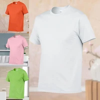 men shirts o neck breathable polyester pure color blouse for sport