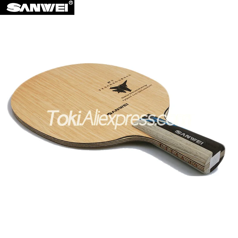 Основание для настольного тенниса Sanwei J9 J-9 (ровное дерево 9 слоев) J 9 ракетка для пинг-понга от AliExpress WW
