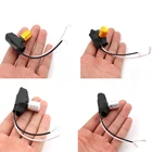 2 Way 220V 1A3A ЗолотойСеребряный Тон Настольная лампа полного спектра Диммер поворотный переключатель