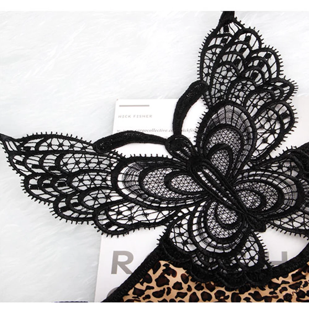 Женский леопардовый бюстгальтер пуш-ап бесшовный с застежкой спереди и глубоким