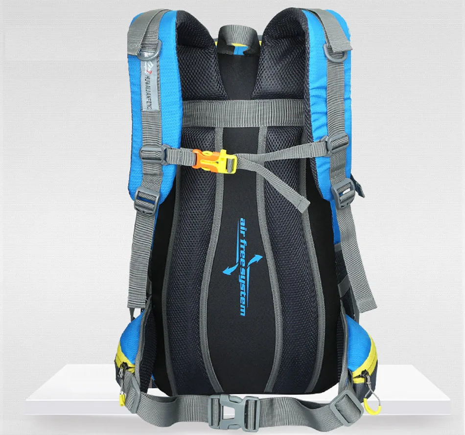 45L Men Women Climbing Travel Riding Sport Bag Water Resistant Rucksack Outdoor Camping Hiking Backpack Military Tactical Bags