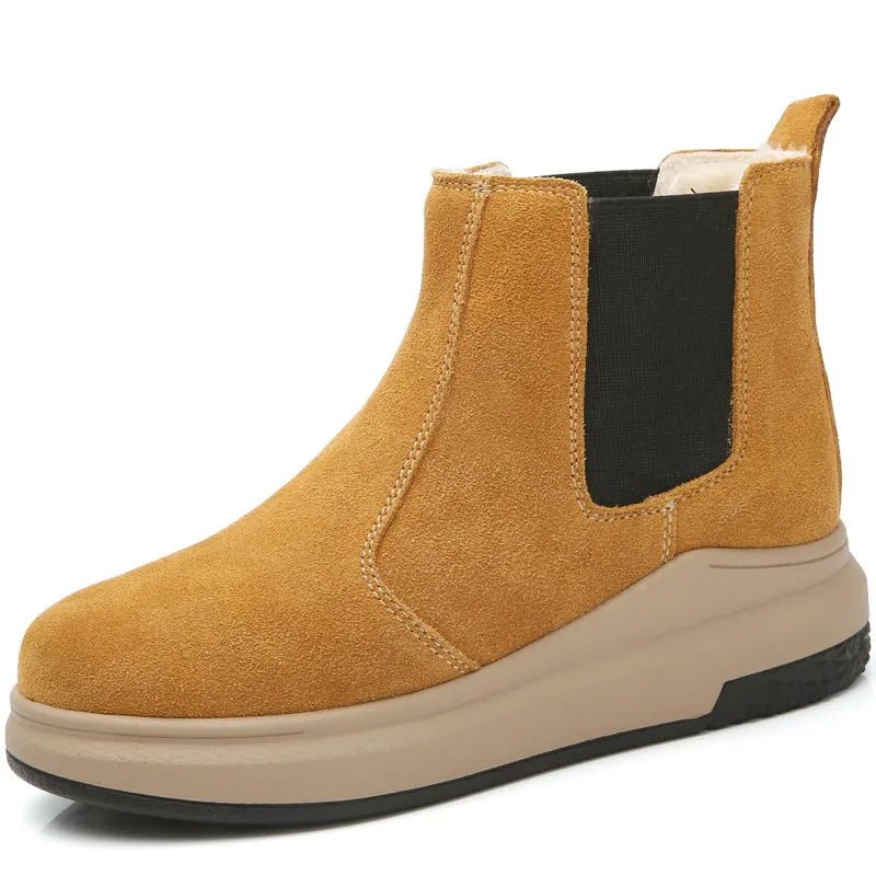 Женские ботинки коллекция 2019 года Зимние ботильоны в байкерском стиле женские