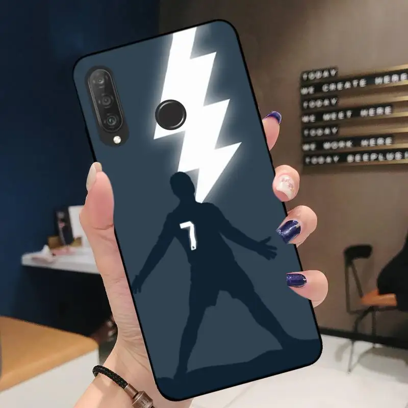 

Phone Case For Huawei P20 30 40 Pro Mate 20 30 40 Pro Honor 9x 10 30lite Y62019 Soft Cover Football CR7 Ronaldo