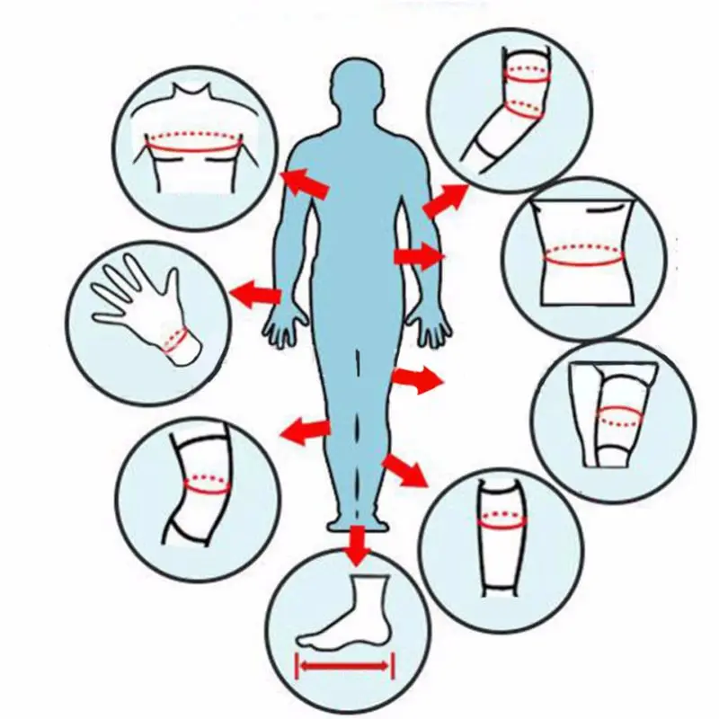 

Water Resistant Muscles and Joints Kinesiology Tape Uncut Roll Latex Free Easy