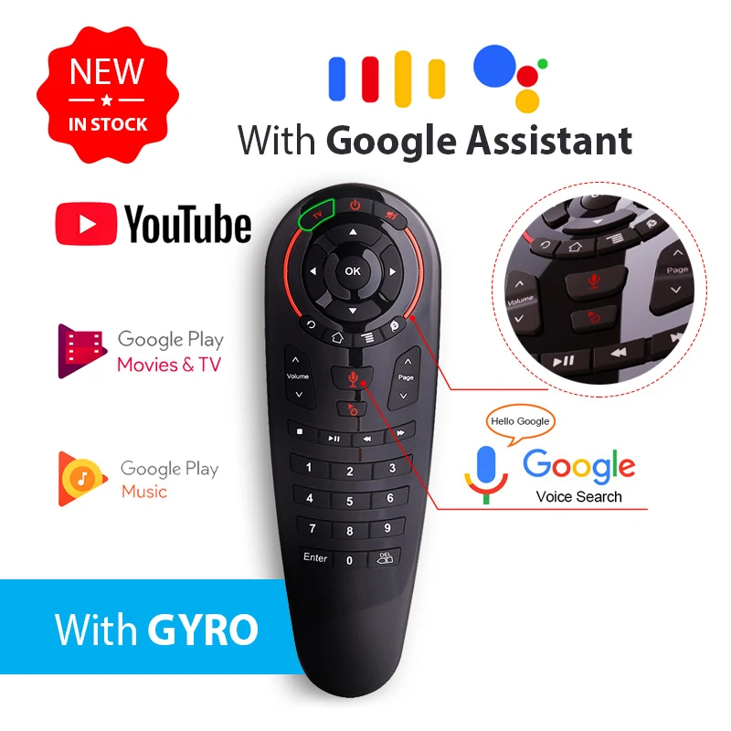 G30 g30s fly Air Мышь голосового air 6 осевой гироскоп 2 4 ГГц интеллектуальный пульт
