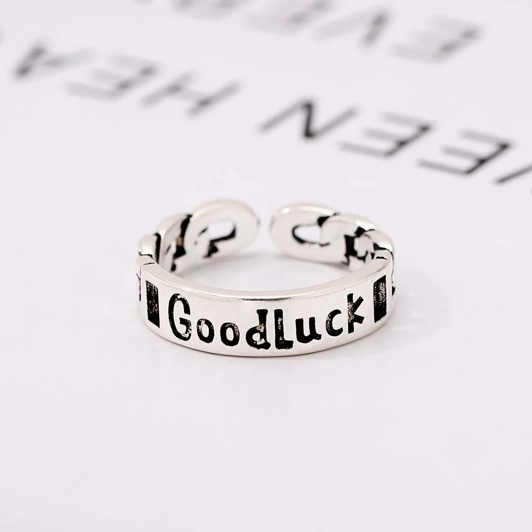 Кольца Nedar минималистичные на удачу серебряного цвета для женщин и девушек в