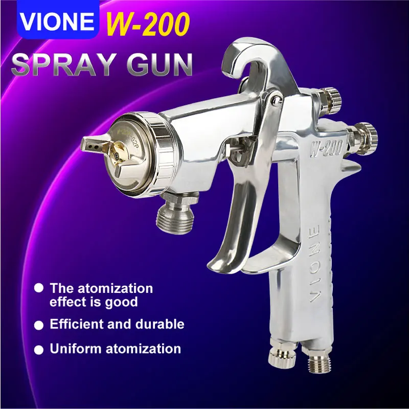 

W-200 Spray Gun Paint Hand Manual Pistol Pneumatic Tools W200