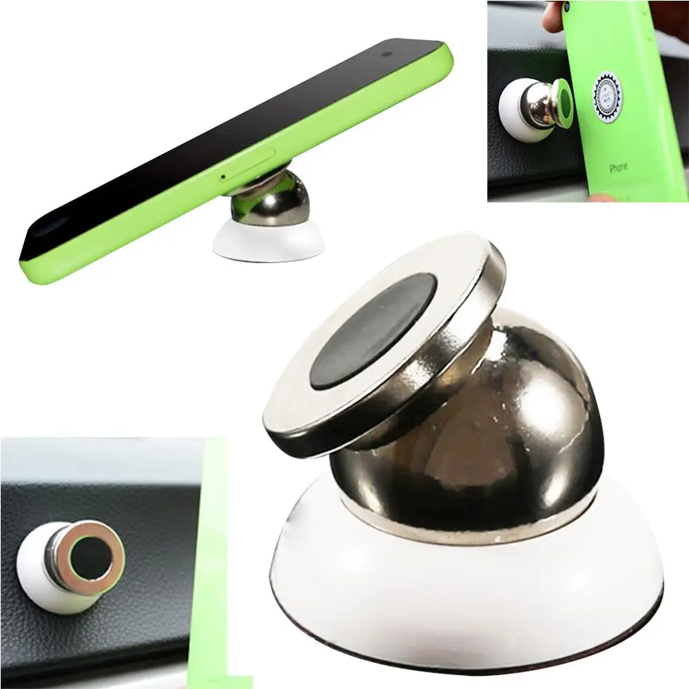 

Магнитный автомобильный держатель для телефона Samsung с поворотом на 360 °