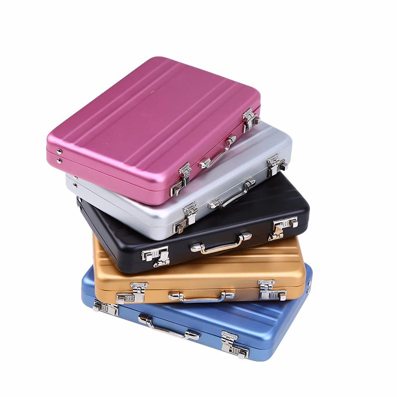 

1/6 Scale Figure Scene Accessories Suitcase Password box Aluminium Case Hand Box Suitcase Model for 12 inches Action Figure Body