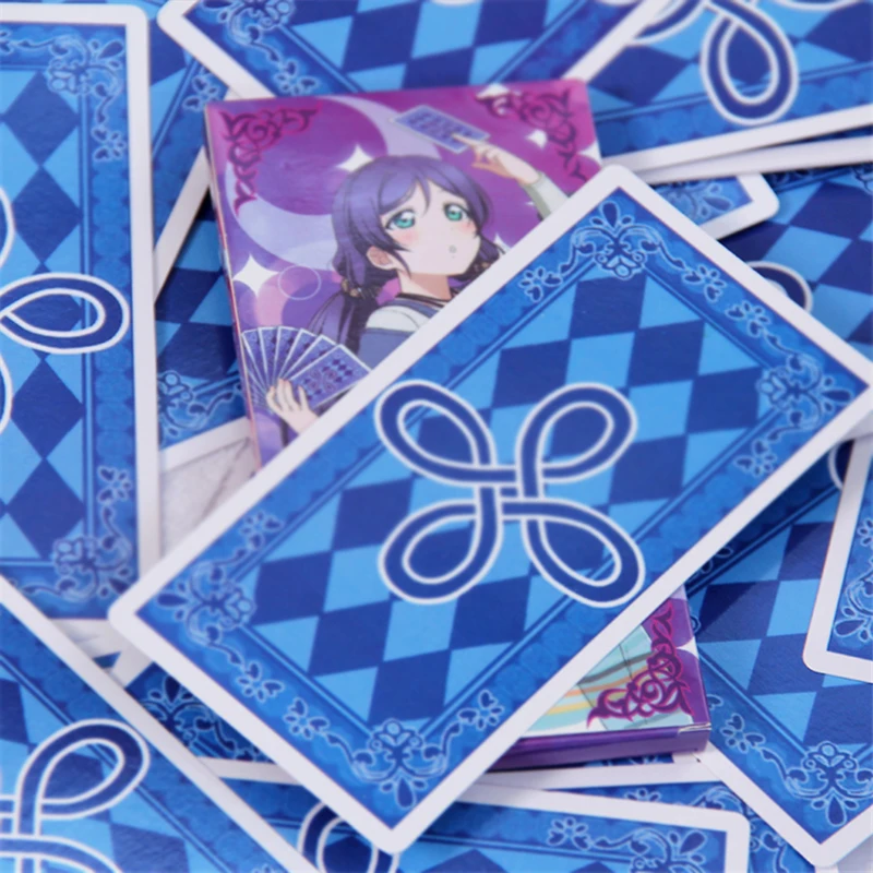 56pcs/set Anime Cartoon LoveLive! Nozomi Tojo Playing Card Cosplay Prop Toy Collectible Women Men Christmas Gift | Тематическая
