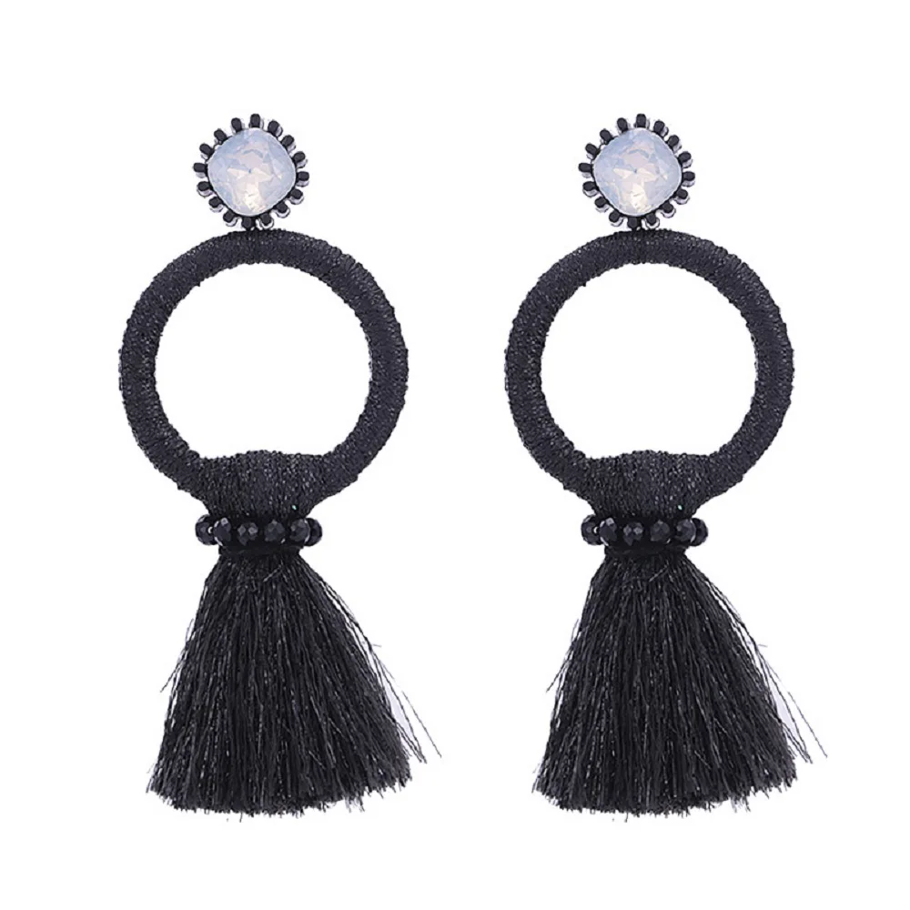 Простые серьги новые дворцовые Ретро стильные модные длинные с