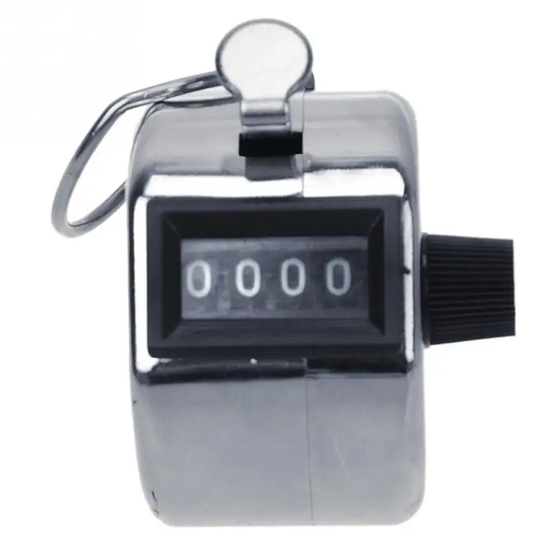 

Brand New Portable Hand Held 4 Digits Accurate Tally Counter/Clicker Silver