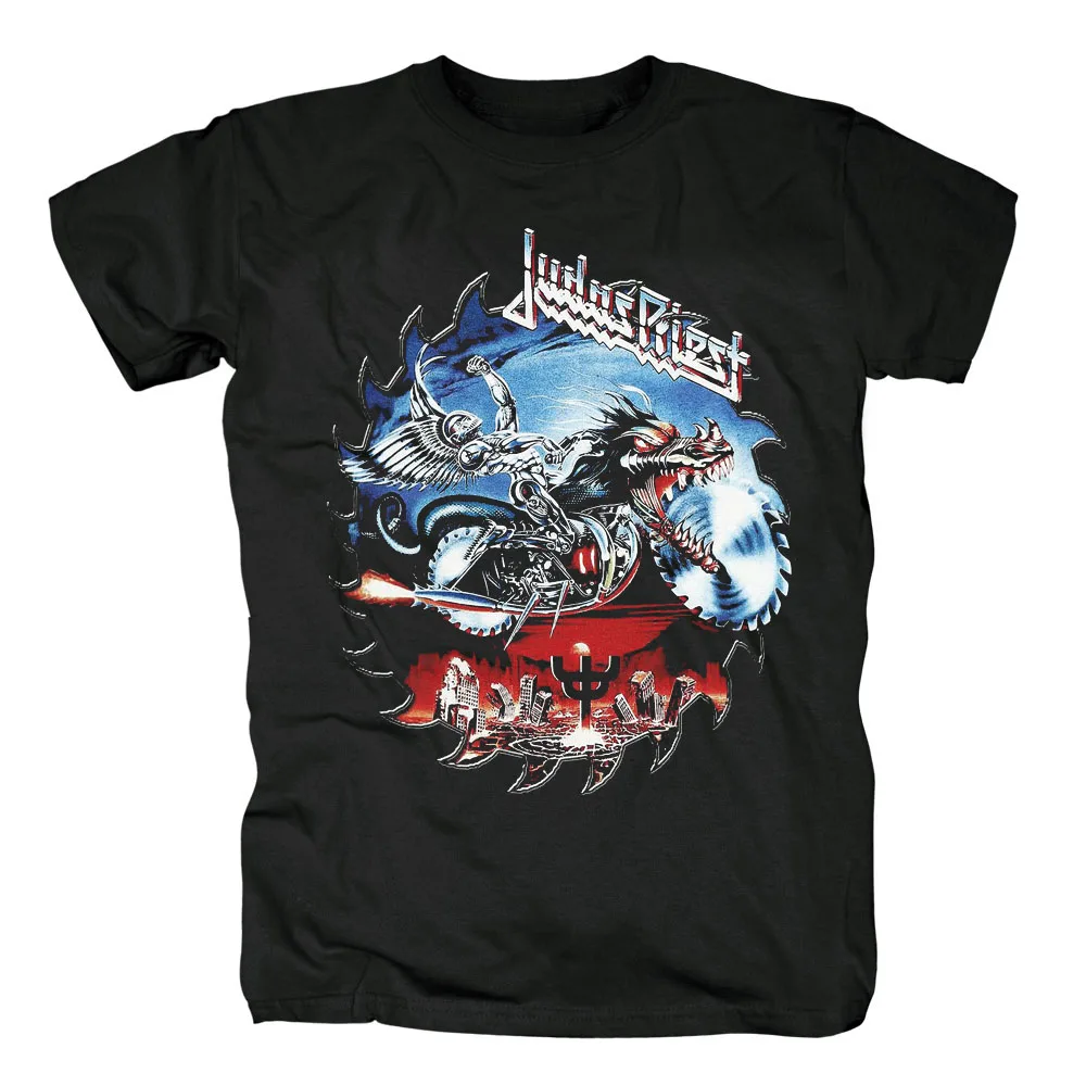 Футболка с коротким рукавом из тяжелого металла|Мужские футболки| |