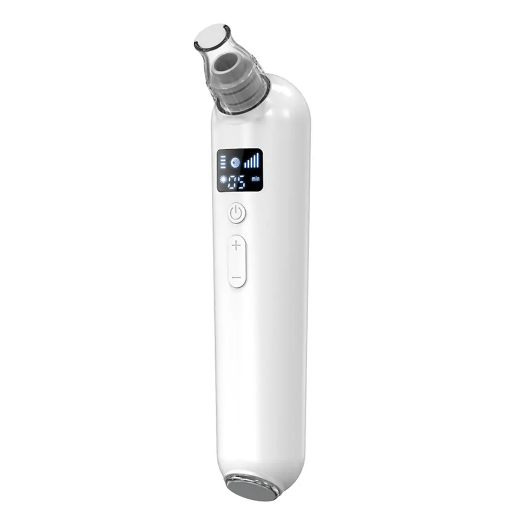 

Vacuum Facial Pore Cleaner Electric Comedone Extractor Kit USB Rechargeable Blackhead Suction Tool With LED Display