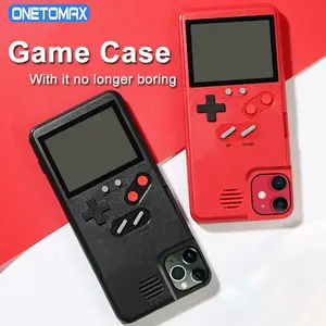 2 in 1 video game console and phone case for iphone 13 12 11 pro max handheld game player protection cover case for iphone xr xs free global shipping