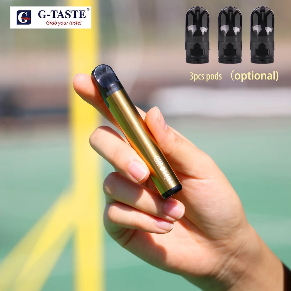 G Taste MIMO Air Kit Pod system 450 мАч встроенный аккумулятор с 1 3 мл боковым наполнением