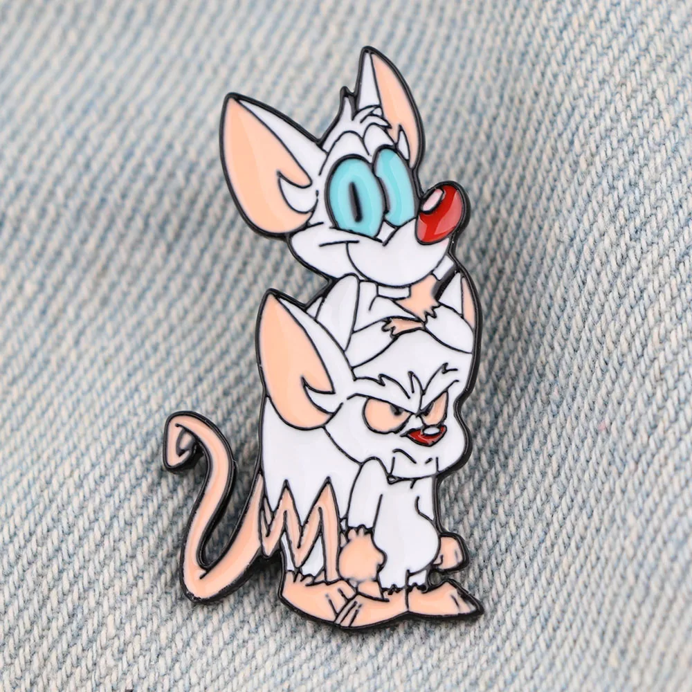 Эмалированная заколка с лацканами в стиле аниме новогодний подарок манга