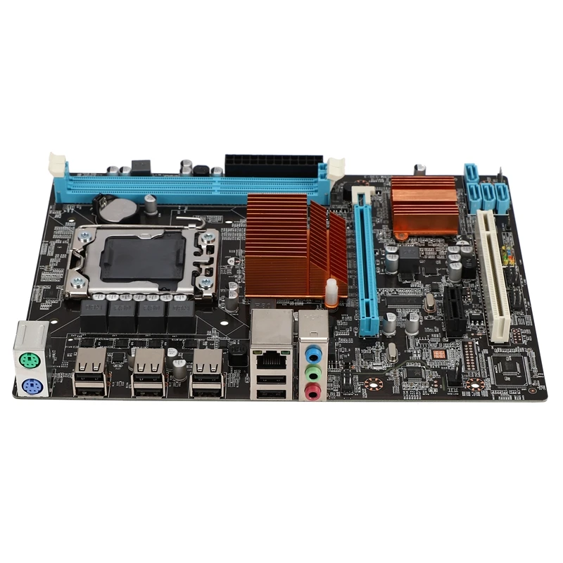 X58 LGA1366 Practical Desktop Computer Mainboard with SATA 2.0 USB DDR3 1600MHz 32G 4 Channel Motherboard for Intel CPU | Компьютеры и