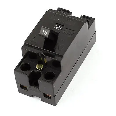 AC 240V 64A 2 полюс 1 элемент предохранительный выключатель MCB мини-выключатель |