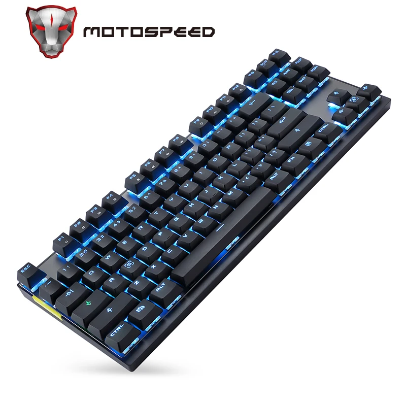 Беспроводная игровая механическая клавиатура Motospeed GK82 2 4 ГГц двойной режим 87