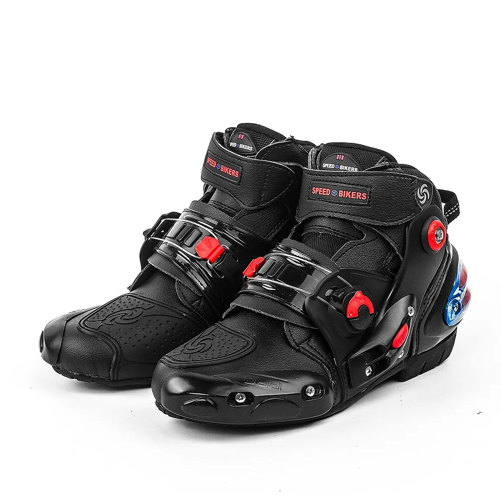 Мотоциклетные ботинки для мужчин и женщин водонепроницаемая обувь скоростных