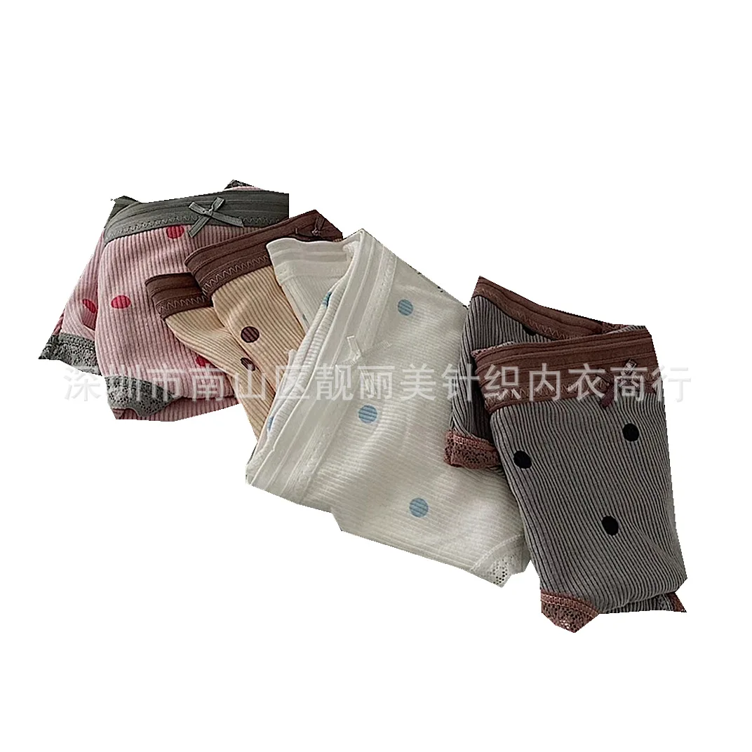 

Women Lingerie High Waist Cotton Panties Breathable Soft Solid Girl Underwear Briefs High Quality Comfort Female Panty Intimates