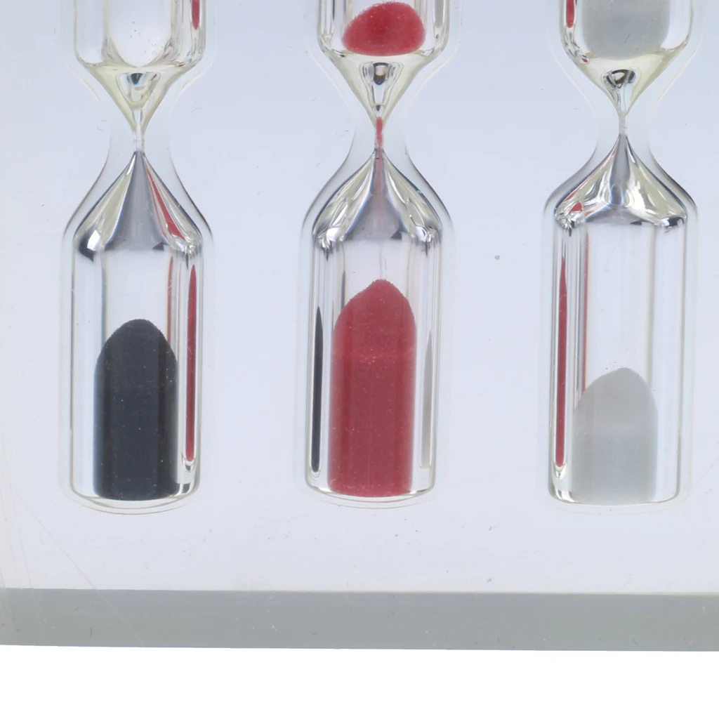 Три в одном акриловые песочные часы таймер для яиц кухонные украшение дома | Дом и