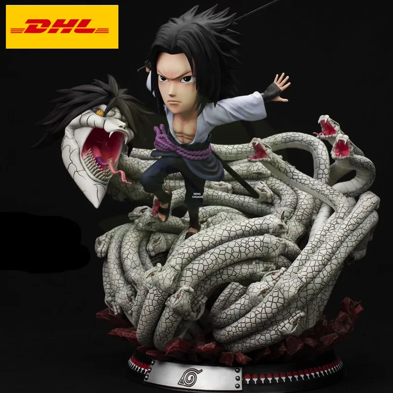 Статуя аниме Наруто 12 дюймов ючиха Саске бюст Полный Портрет орочимару подарок