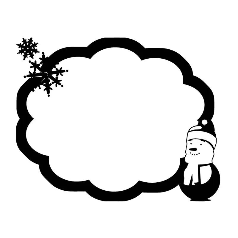 Штампы для вырезания рождественского диалога DiyArts металлические штампы