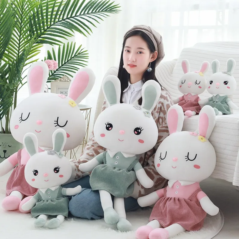 40 120 см высокое качество красивый кролик плюшевая игрушка мягкое мультяшное