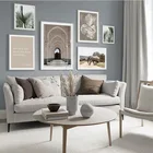 Модные плакат черный, Белый Цвет Леди окна с классическим принтом настенный художественный холст для живописи фон для фотосъемки с изображением современной девушки украшения комнаты картина